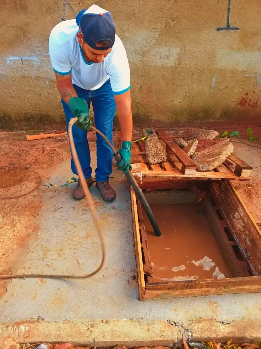 Serviço de desentupidora de ralo em Marília SP